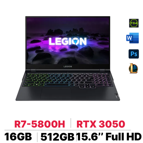 Laptop Lenovo Gaming Legion 5 15ACH6 - Cũ Trầy Xước